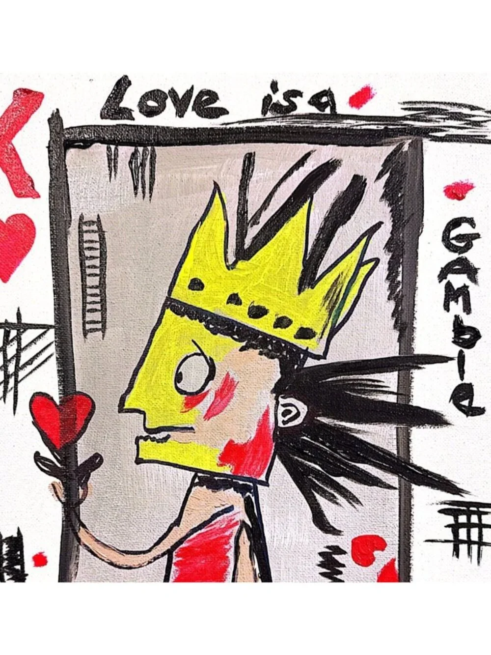 Pattie Overcash king hearts